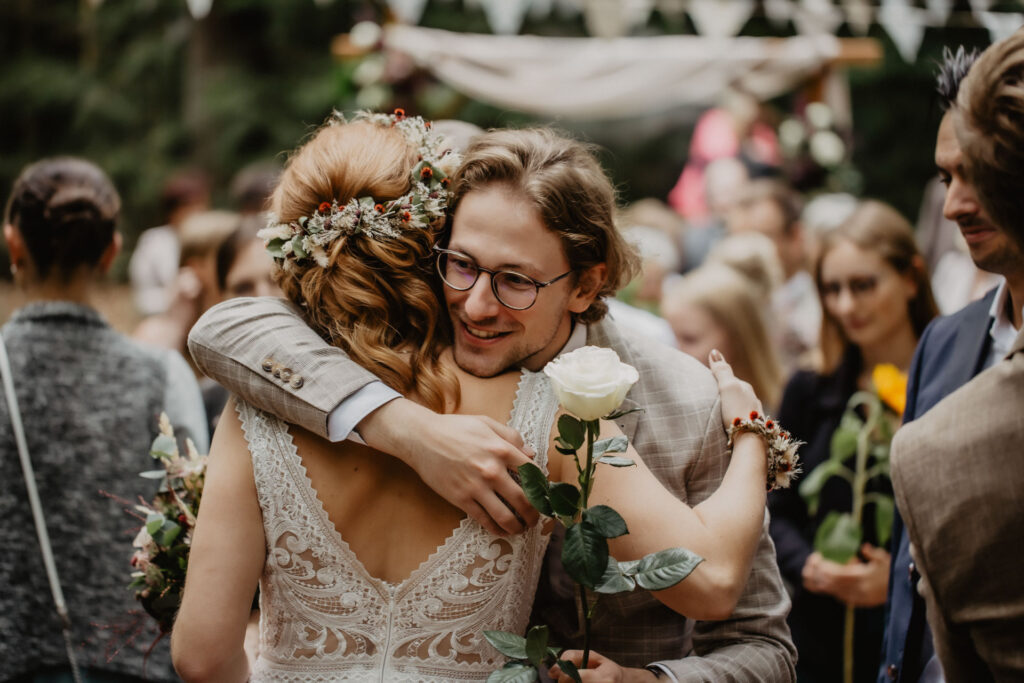 Waldhochzeit 
Hochzeitsfotografin Dortmund
Herbsthochzeit